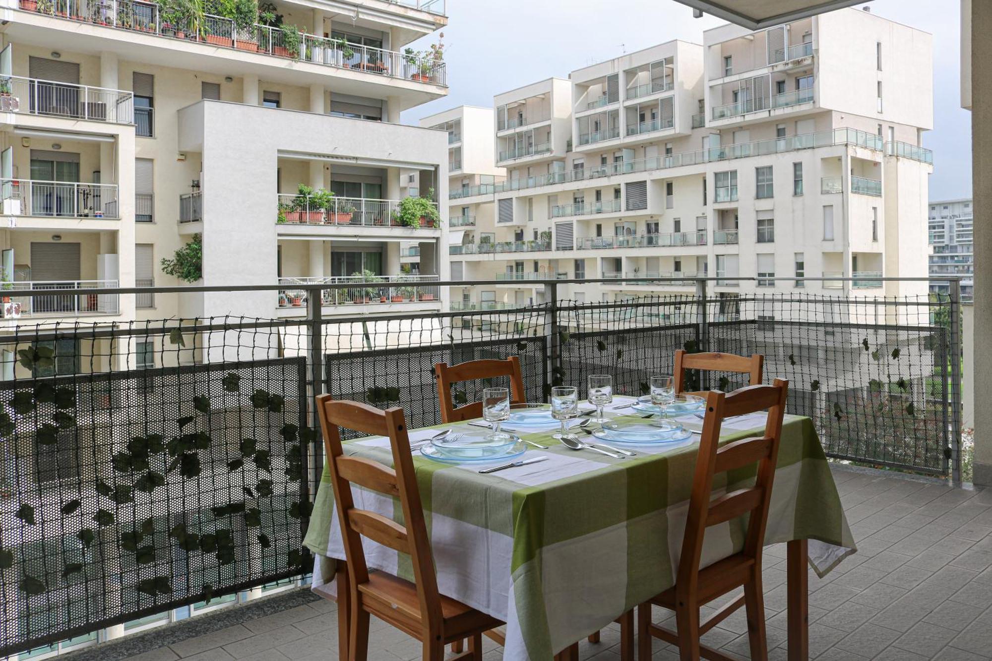 Apartamento Urban Balcony Hideaway - 3 People Milán Exterior foto